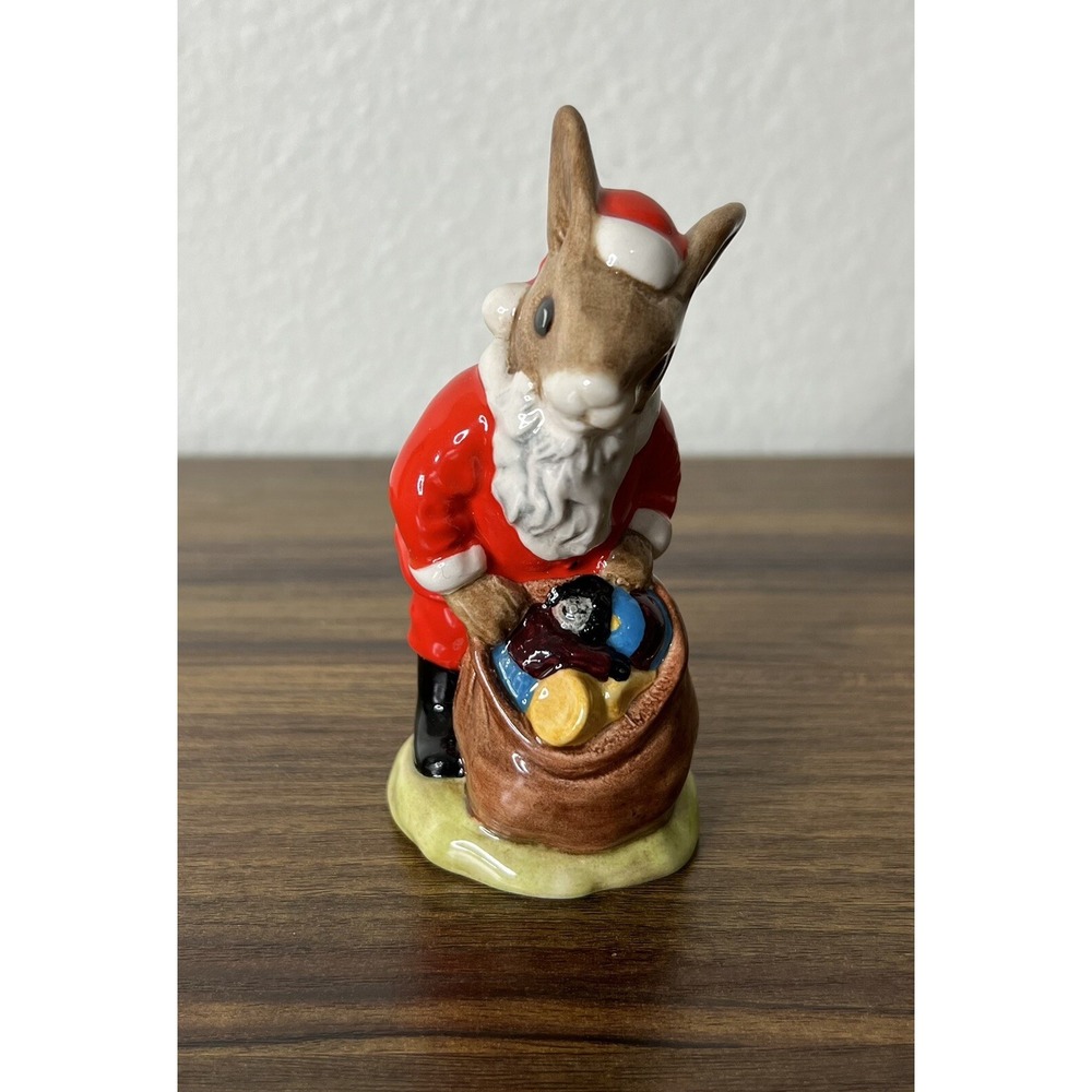 Vintage 1981 Santa Bunnykins Royal Doulton Christmas Rare tableware ltd